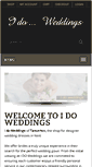 Mobile Screenshot of idoweddings.co